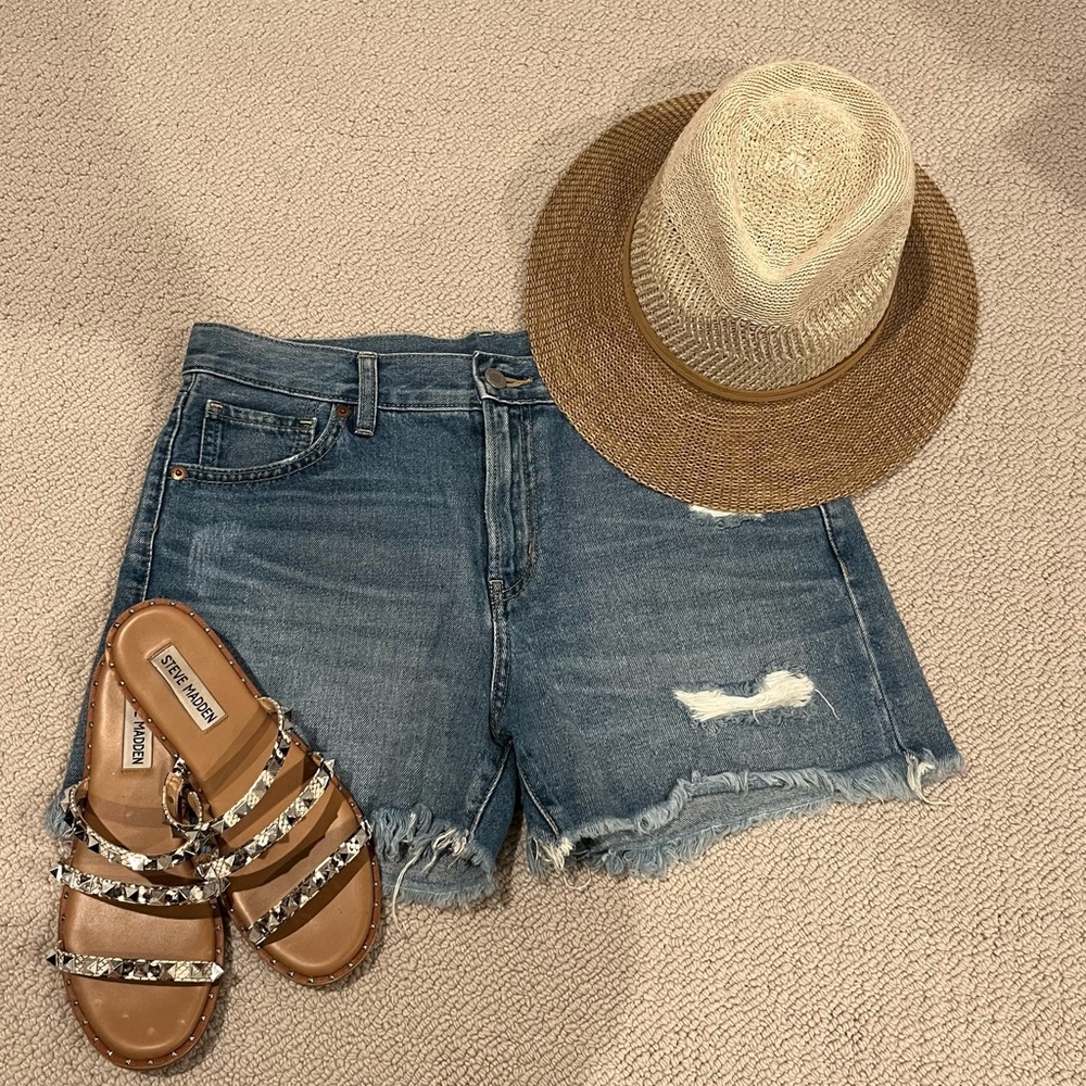 UNIQLO Cutoff Denim Shorts